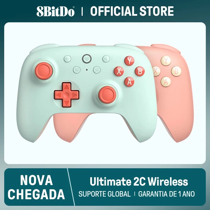 Controller wireless 8BitDo Ultimate 2C in due colorazioni, negozio ufficiale