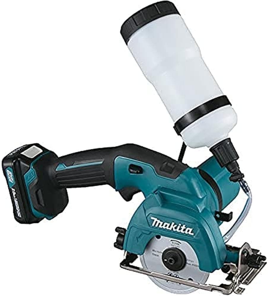 Sega diamantata a batteria Makita CC301DSAE con serbatoio dell'acqua