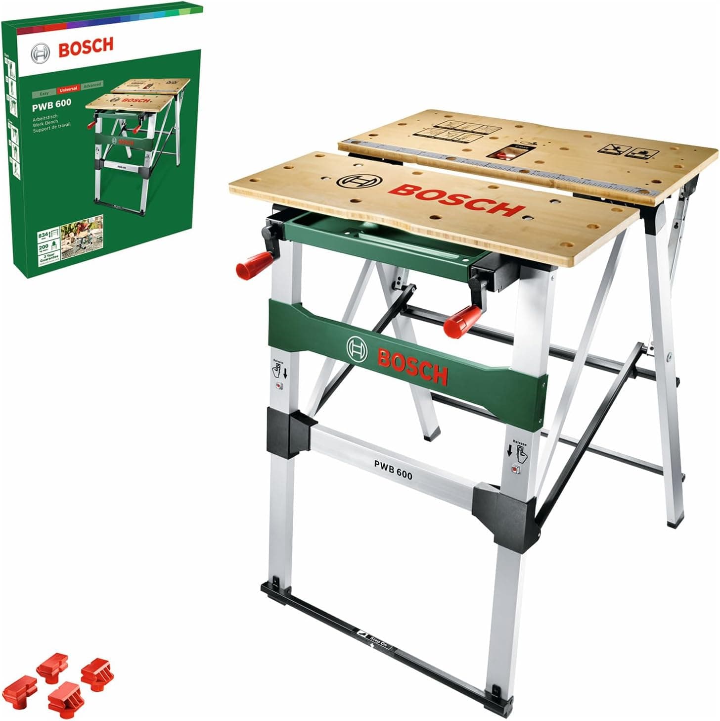 Banco da lavoro pieghevole Bosch PWB 600