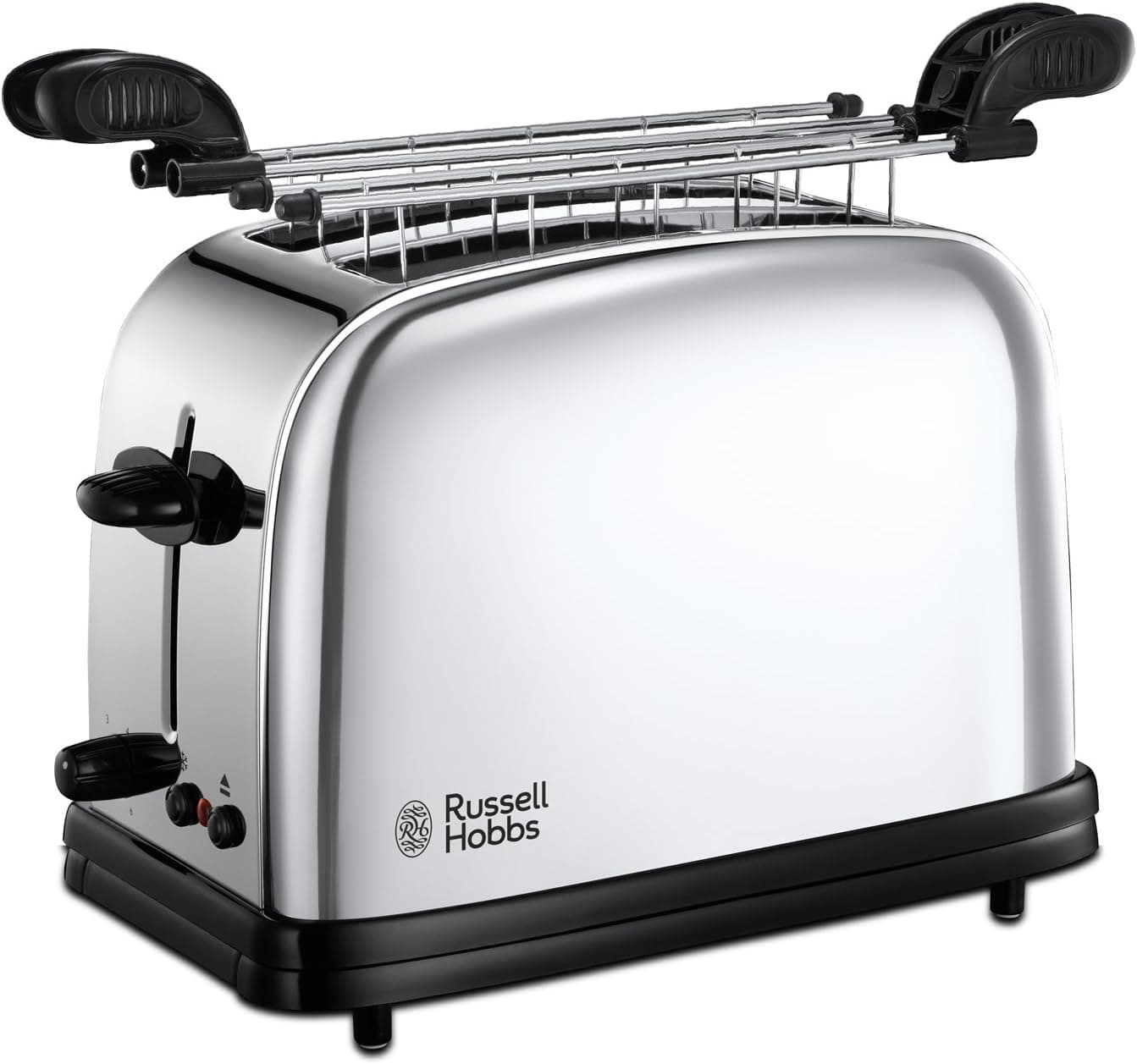 Russell Hobbs Victory tostapane 2 fette in acciaio inox con pinze per toast