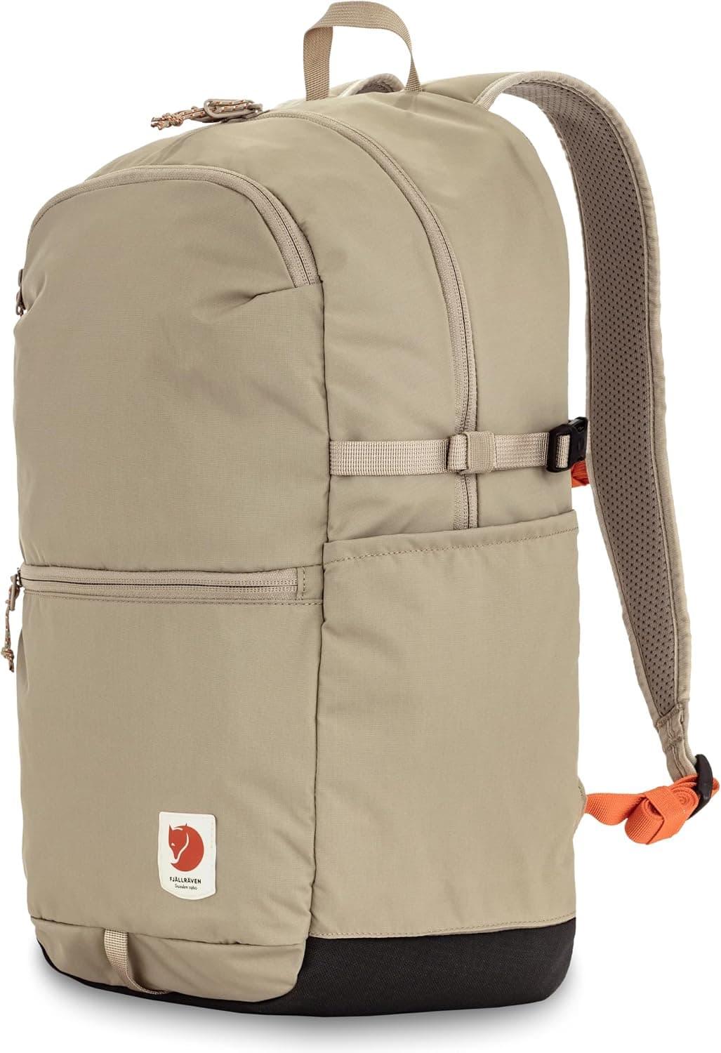 Zaino Fjällräven High Coast Backpack 24 color sabbia (Fossil) con logo Fjällräven