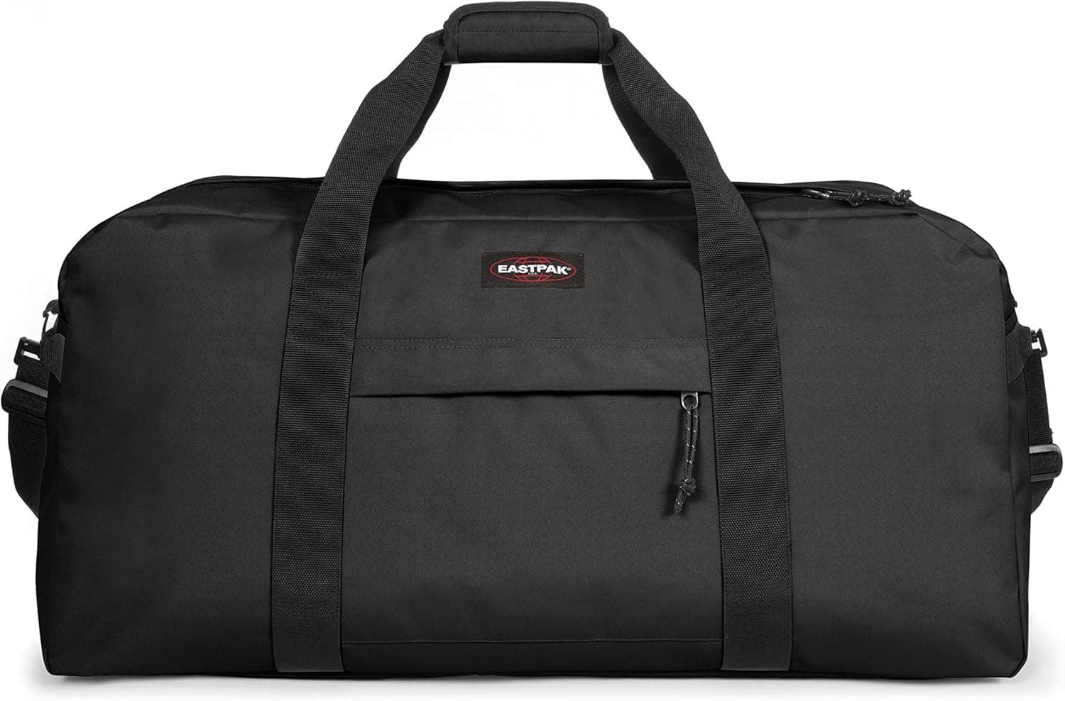 Borsone da viaggio Eastpak Terminal+ nero da 96 litri con tracolla
