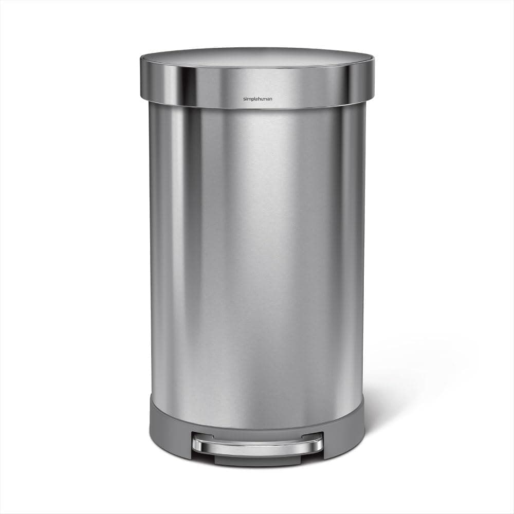 Pattumiera a pedale simplehuman CW2030 45 litri in acciaio inox