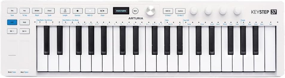 Tastiera controller MIDI Arturia KeyStep 37 mk2 bianca