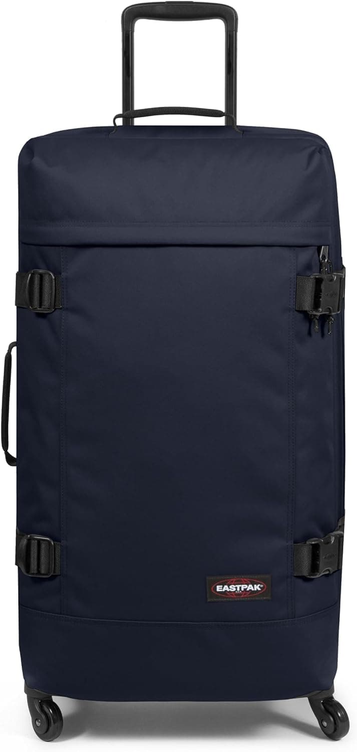 Valigia trolley Eastpak Trans4 L blu Ultra Marine con ruote e maniglia telescopica