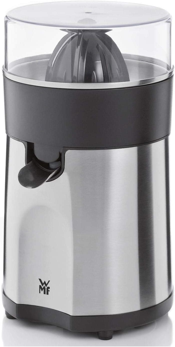 Spremiagrumi elettrico WMF Stelio in acciaio inox con coperchio trasparente