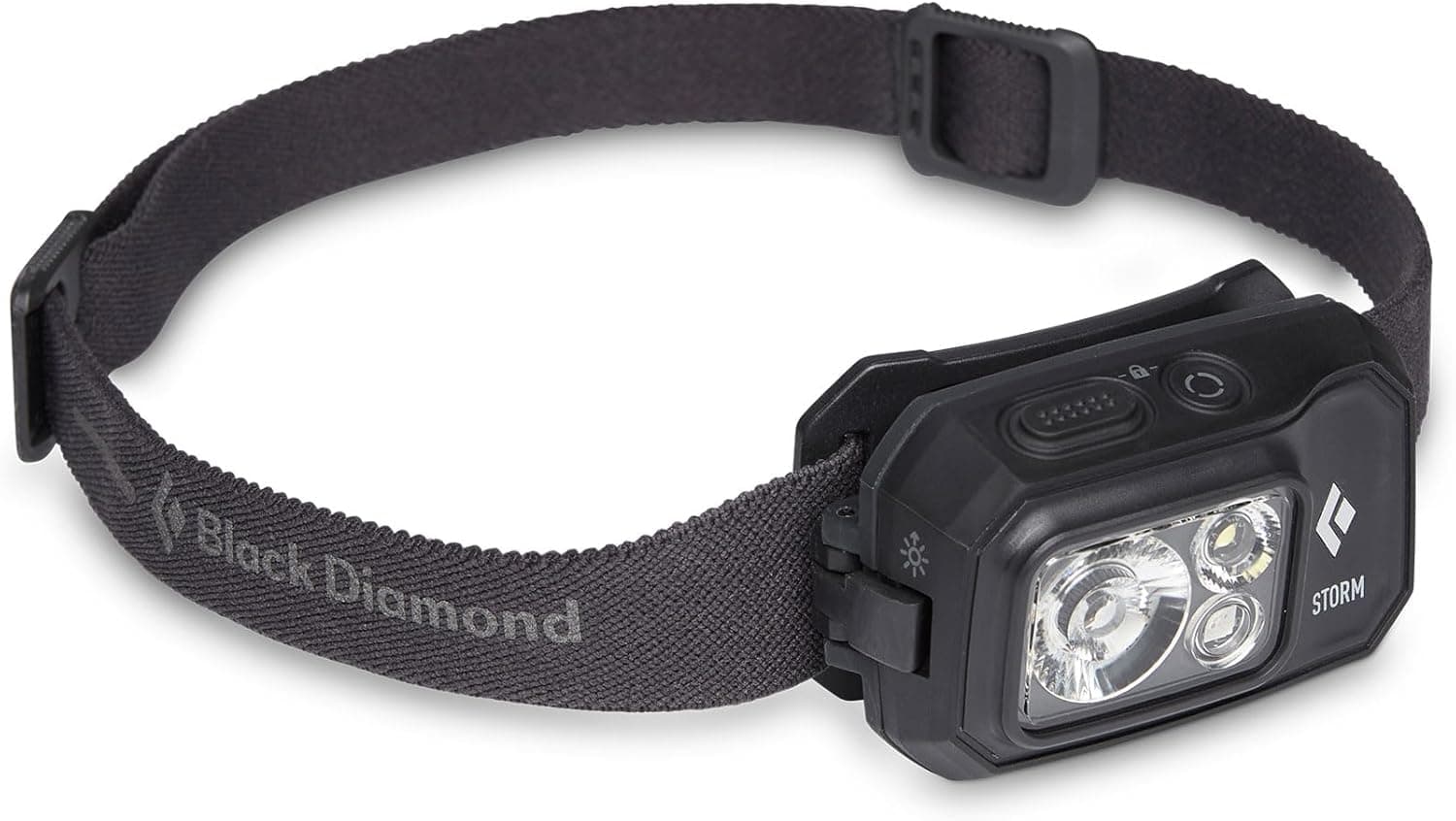 Lampada frontale Black Diamond Storm 450 nera