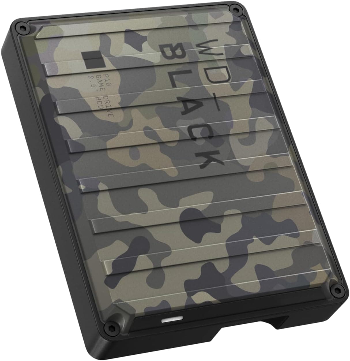WD_BLACK P10 Game Drive 5TB hard disk esterno portatile con finitura camo