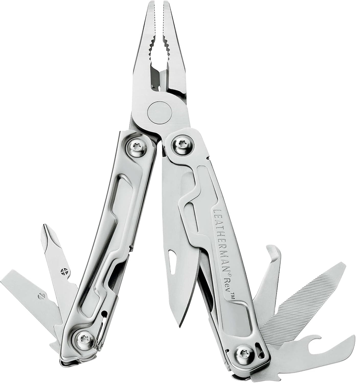 Leatherman Rev Multiutensile Acciaio Inox
