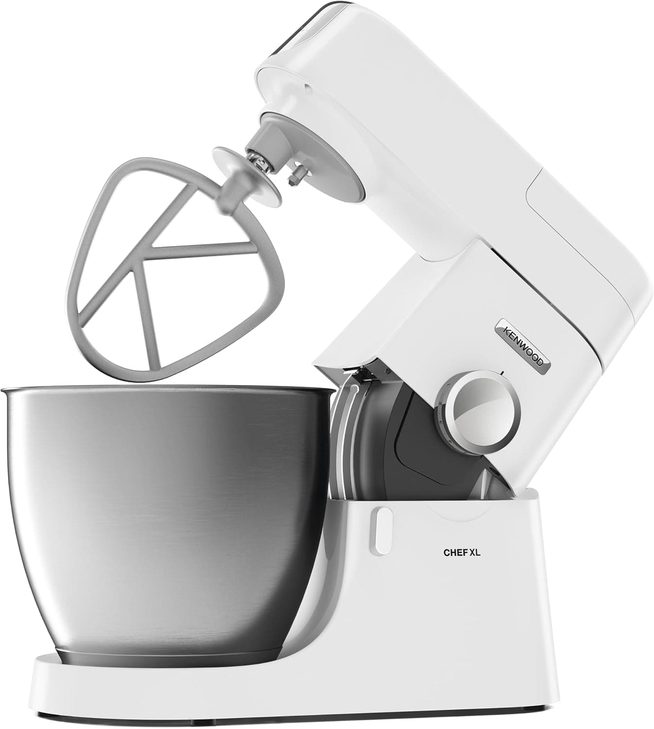 Impastatrice planetaria Kenwood Chef XL KVL4100W bianca con ciotola in acciaio da 6,7 litri