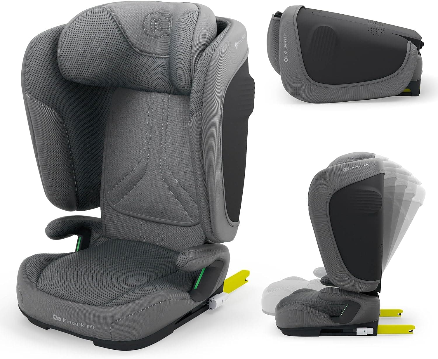 Seggiolino auto Kinderkraft UNITY2 i-Size grigio
