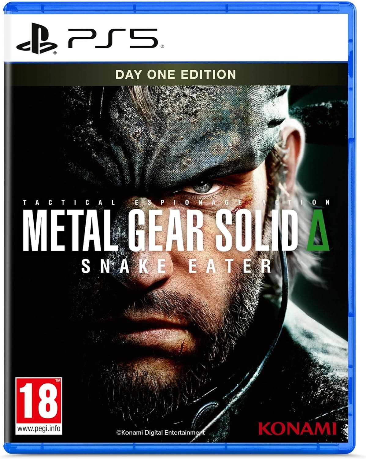 Copertina del videogioco Metal Gear Solid Delta: Snake Eater Day One Edition per PS5